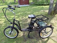 Trehjulig elcykel | 6 växlar Shimano | 250W - 10.4Ah | Lyfc