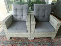 Loungemöbler  + ställbar fåtölj 