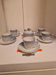 Blå måsen kaffeservis