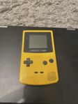 Original Gameboy Color + Pokémon Gul spel (yellow edition)