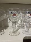 Westmalle belgiska ölglas