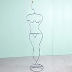 klädhängare Häpen Ikea retro vintage metall herrbetjänt