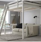 Ikea Storå loftsäng med resårmadrass