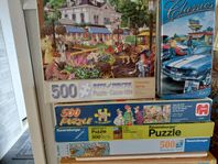 500 bitars pussel