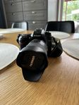 Nikon D7100 med Tamron objektiv
