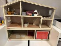 Lundby dockhus 3 våningar med tillbehör