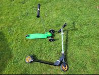 Stiga Mini kick scooter och en hopfällbar Kickbike SC120