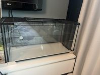 Hamsterbur i glas 80 cm