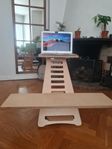 Wooden Sit-Stand Workstation