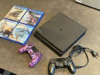 Playstation 4 med 4 spel