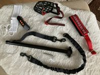Springer, Antiskäll med USB, hundtäcke mm