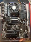 Gigabyte 970A-G43- AMD FX-6300 CPU- Kylare och 16gb ddr3 ram