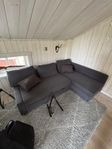 Fin smidig bäddsoffa, dubbelsäng