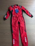 Gokart overall Sparco Thunder Advanced Röd/Svart