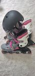 Rollerblades inlines med hjälm