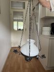 TAKLAMPA ELEKTRISK MED GLASKUPA