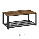 VASAGLE industriellt soffbord 107cm