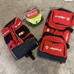 Alpina resväska , ryggsäck , vätskebälten (NYA!)