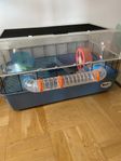 Hamsterburar med tillbehör 