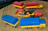 3st äldre Scania lastbilar modeller tekno