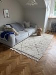 Handvävd marockansk ullmatta 180x263 cm