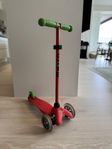Micro mini sparkcykel, röd