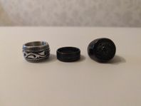 3 ringar för herr i nyskick