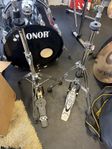 Hihatstativ,bomarm,klampar,xhat,stol