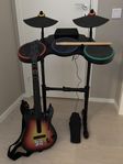 Guitar Hero - Gitarr och trumset