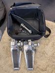 Flera dubbelpedaler och enkelpedaler,Tama,Pearl,DW,Mapex