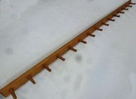 Knopplist Knoppbräda klädhängare kroklist 178cm Pinnlist
