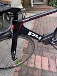 Cervélo P4 tempocykel strl 54 (M/L) + effektmätare Quarq