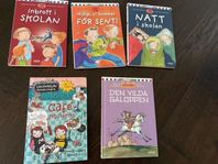 Bokpaket / böcker för barn, guidebok, GWs detektivlåda