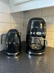 Smeg kaffekokare och vattenkokare