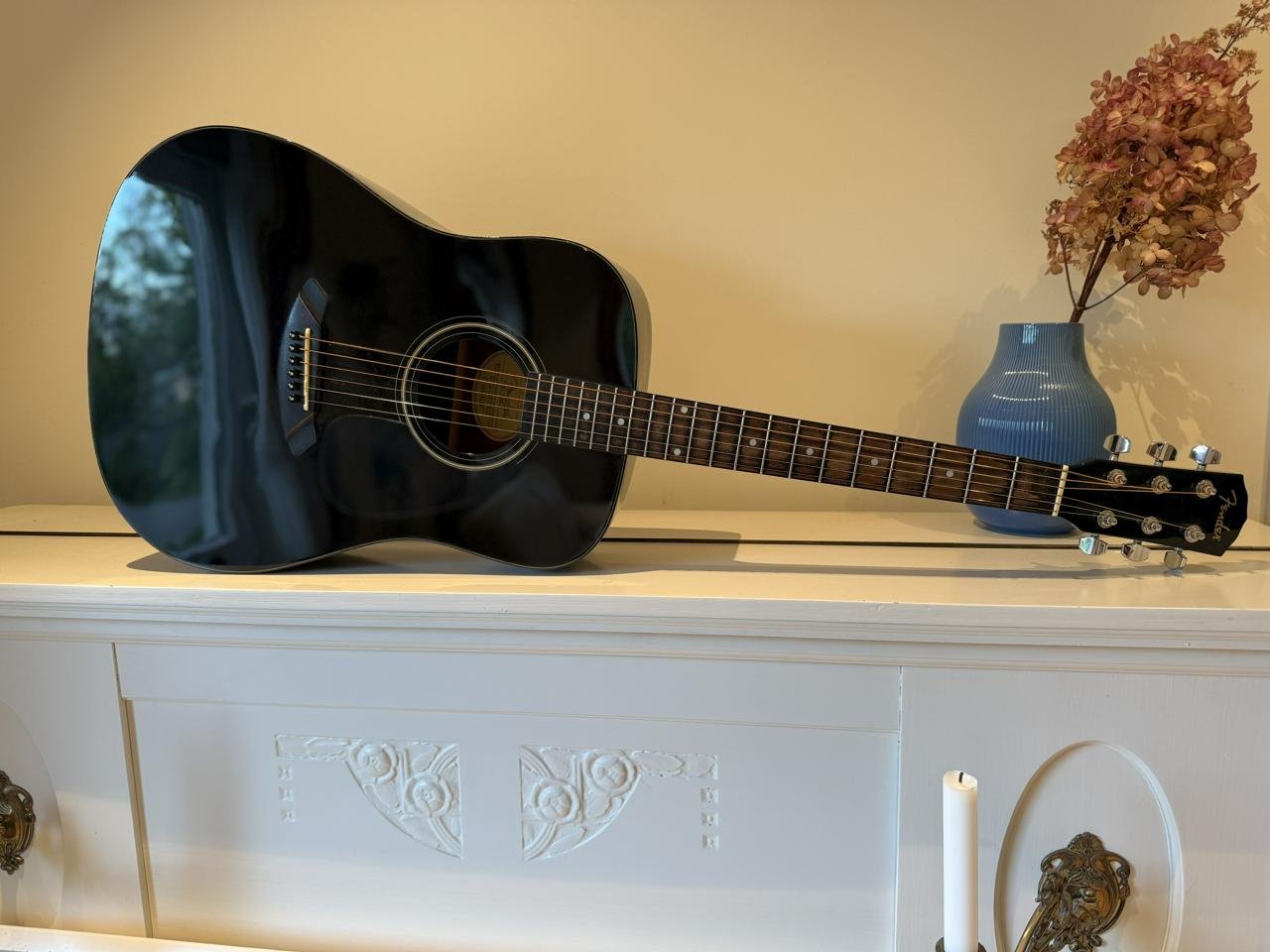 Fender DG-5 BK akustisk ståls...