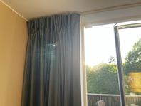 Gardiner IKEA SANELA sammet, mörker
