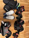 Hockey jr/yth/hockeyskydd/hockeybyxor