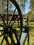 Grön spinnrock, allmoge