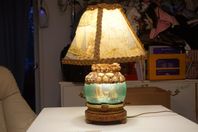 ovanlig gammal bordslampa 