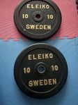 2x10kg Eleiko vikter