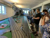bilbansdelar bilbana körning 