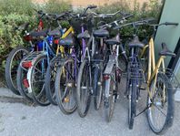 10 blandade cyklar