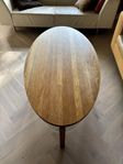 Soffbord 135cm x 70cm ovalt Ek hög kvalitet