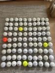 golfbollar , 90 st blandade märken