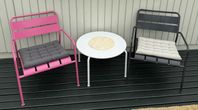 IKEA Lounge bord & stolar 