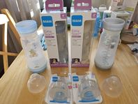 Babyköksartiklar (MAM anti-colic, bestick