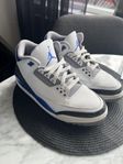 Jordan 3 Racer Blue Strl 43 - Mycket bra skick