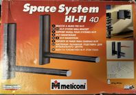 Hylla för musikanläggningar Meliconi 40 kg