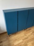 2st IKEA Ivar skåp, 30cm djup, målade på ben 