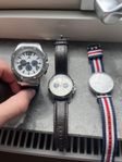 Hilfiger, Fosil, DW